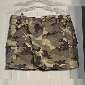 Fashion Bug Camo Plus Women's Skort